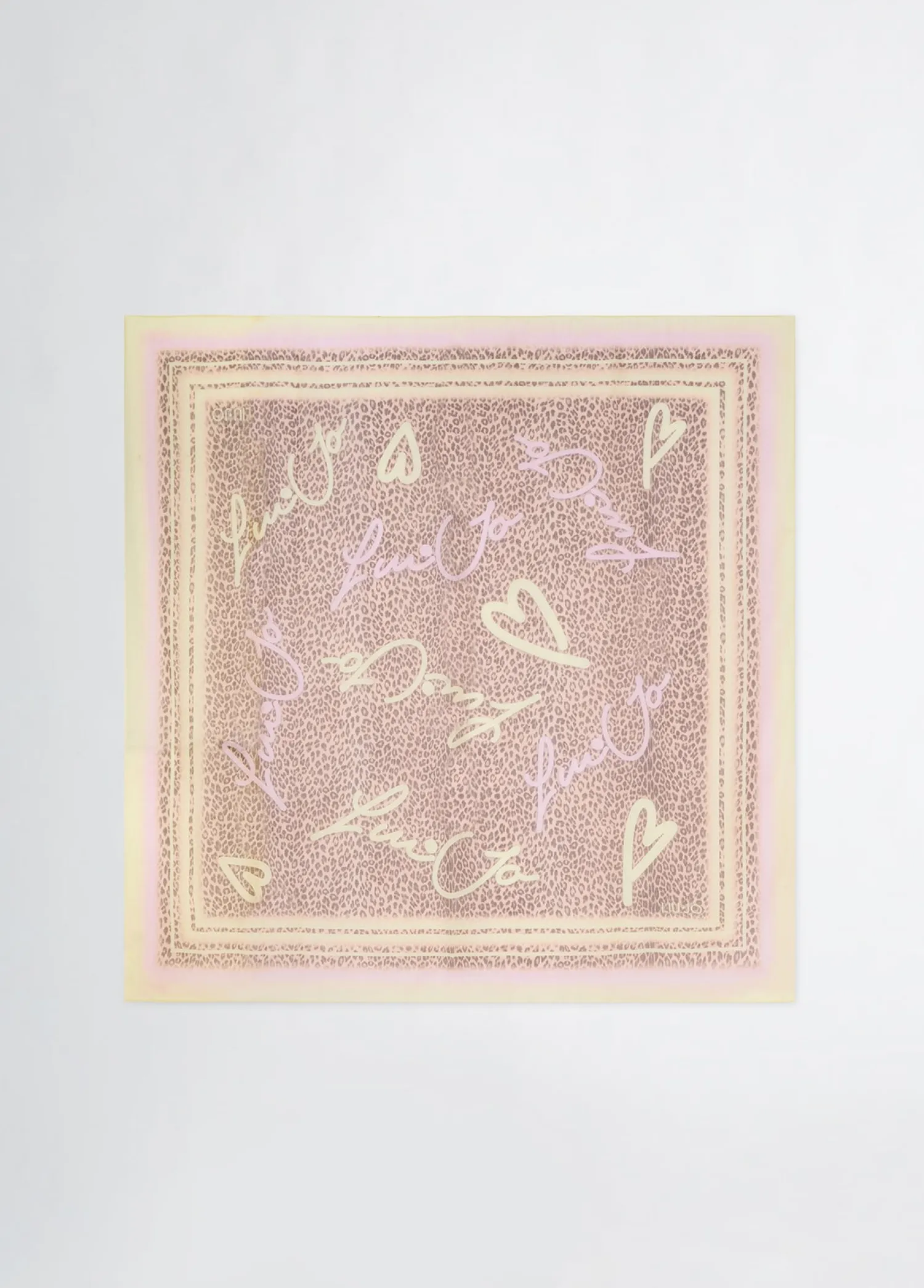 Foulard con Stampa Animalier / Donna Sciarpe