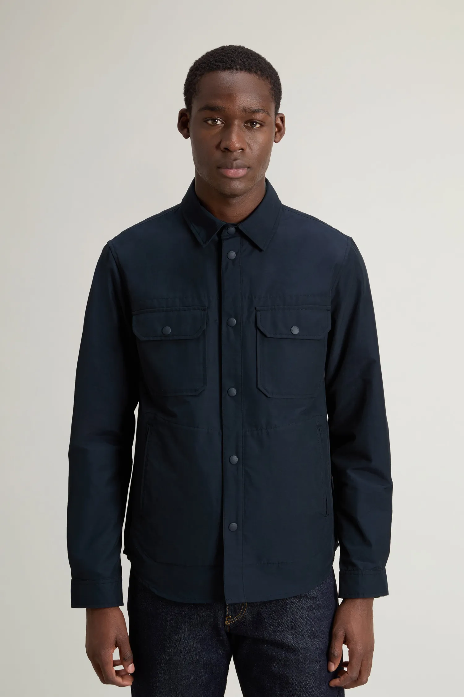 Discount Giacca a Camicia in Light Ramar / Uomo Camicie