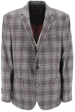 Outlet Giacca a Fantasia / Grigio Uomo Giacche