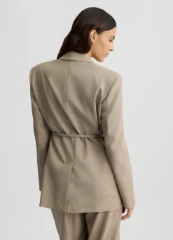 New Giacca con Cintura / Donna Giacche