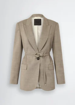 New Giacca con Cintura / Donna Giacche