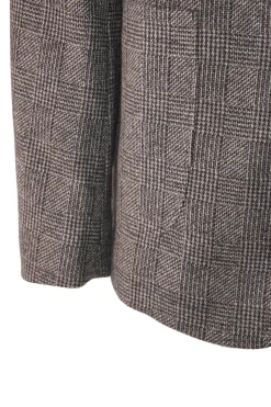Clearance Giacca con Fantasia a Quadri / Grigio Uomo Giacche