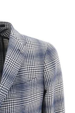 Discount Giacca con Fantasia / Blu Uomo Giacche