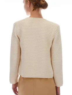 Clearance Giacca Girocollo in Maglia / Donna Maglieria