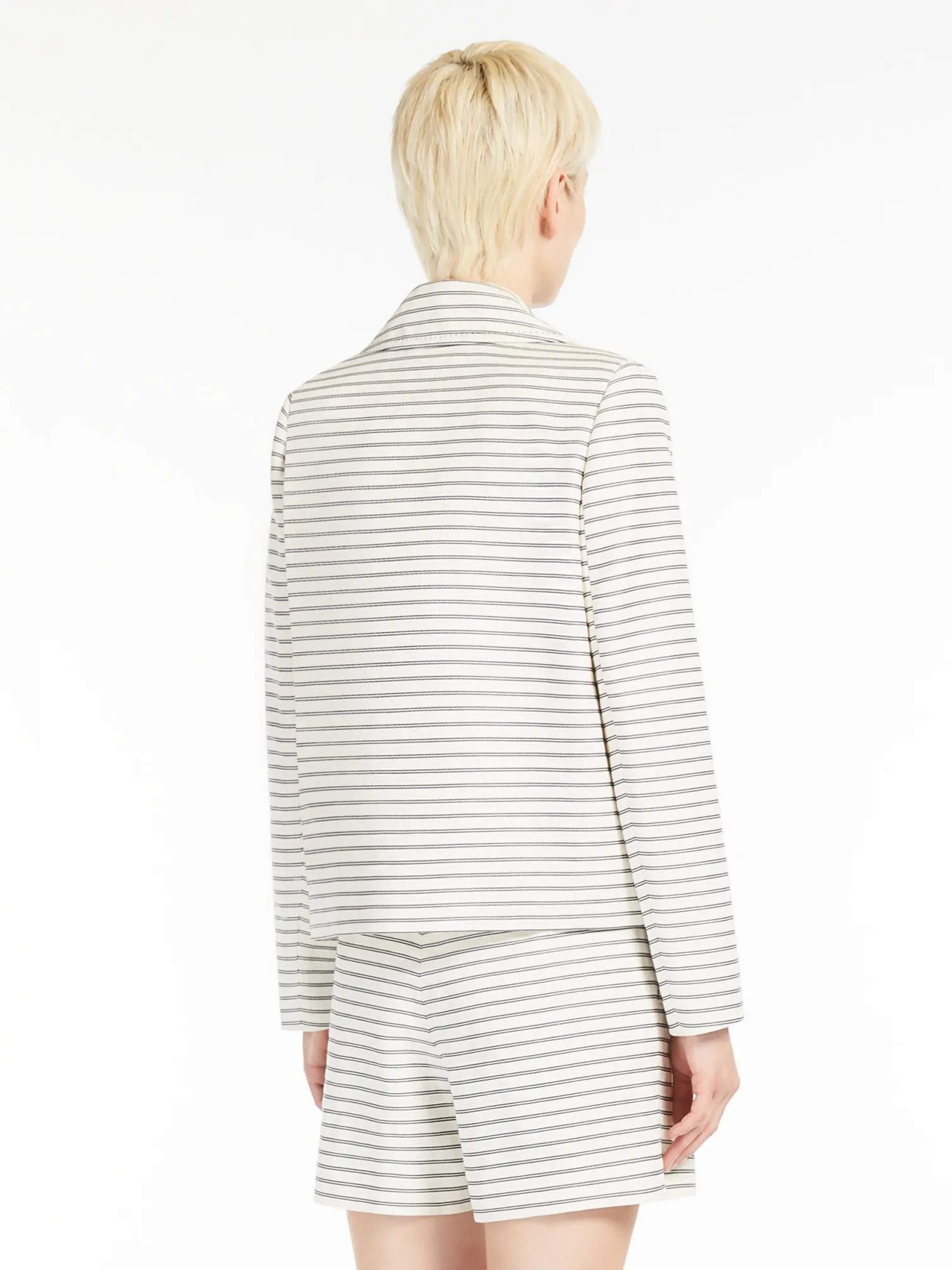 Giacca in Cotone a Righe / Donna Giacche
