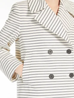 Giacca in Cotone a Righe / Donna Giacche