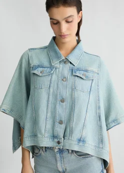 Clearance Giacca in Denim / Donna Giubbini|Denim