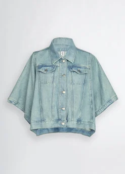 Clearance Giacca in Denim / Donna Giubbini|Denim