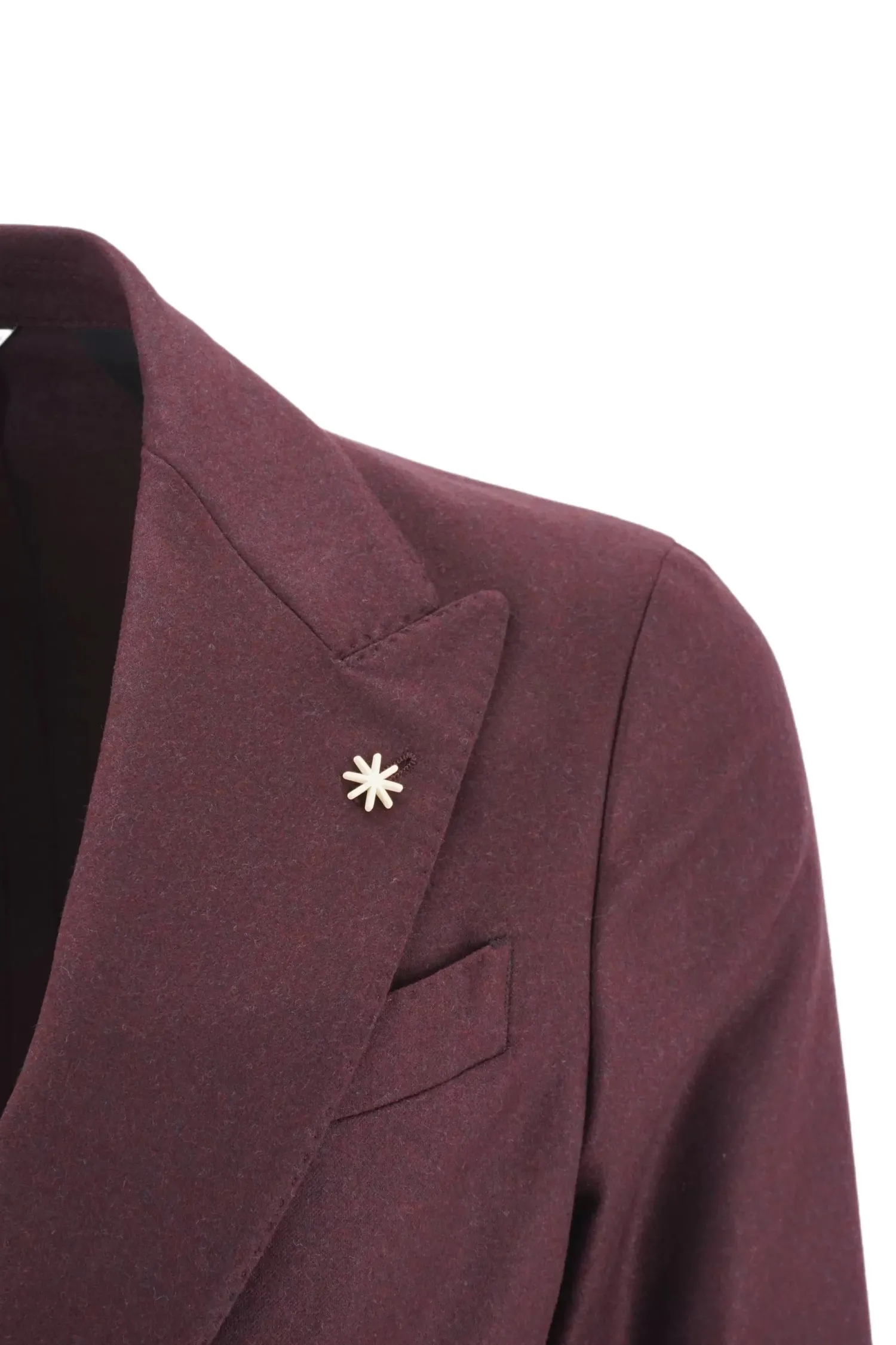 Giacca in Lana / Bordeaux Uomo Giacche