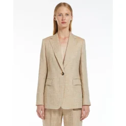 Hot Giacca in Lino Melange / Donna Giacche
