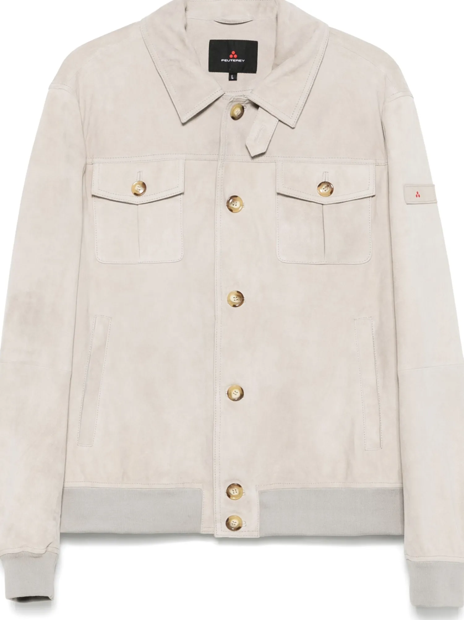 Best Giacca in Suede Destiny Suede 01 / Beige Uomo Giubbotti