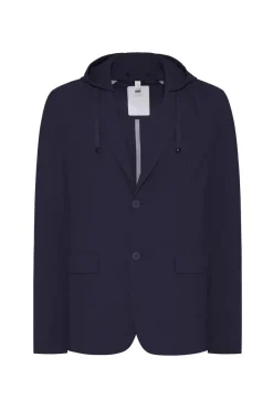 New Giacca in Tessuto Bistretch / Blu Uomo Giubbotti