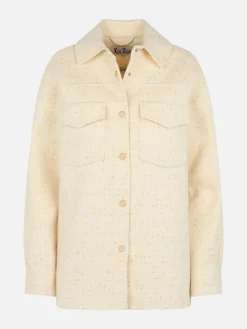 New Giacca in Tweed di Lana / Donna Camicie