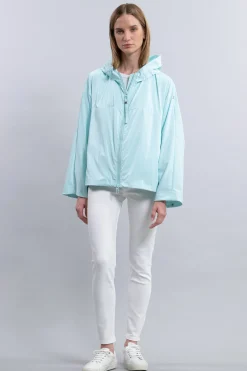 New Giacca Oversize con Cappuccio / Donna Giubbini