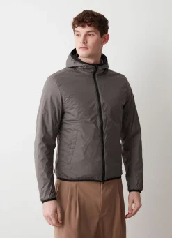 Sale Giacca Reversibile in Tessuto Opaco / Uomo Giubbotti