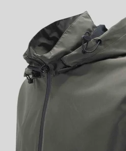 Giacca sfoderata con cappuccio staccabile Over / Uomo Giubbotti