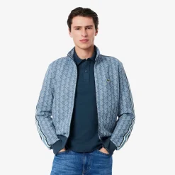 Outlet Giacca Tuta in Jacquard con Zip / Uomo Felpe
