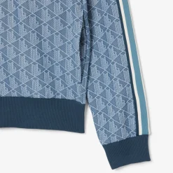 Outlet Giacca Tuta in Jacquard con Zip / Uomo Felpe