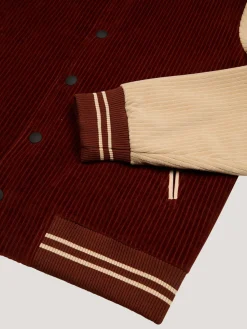 Clearance Giacca Varsity in Velluto / Uomo Giubbotti