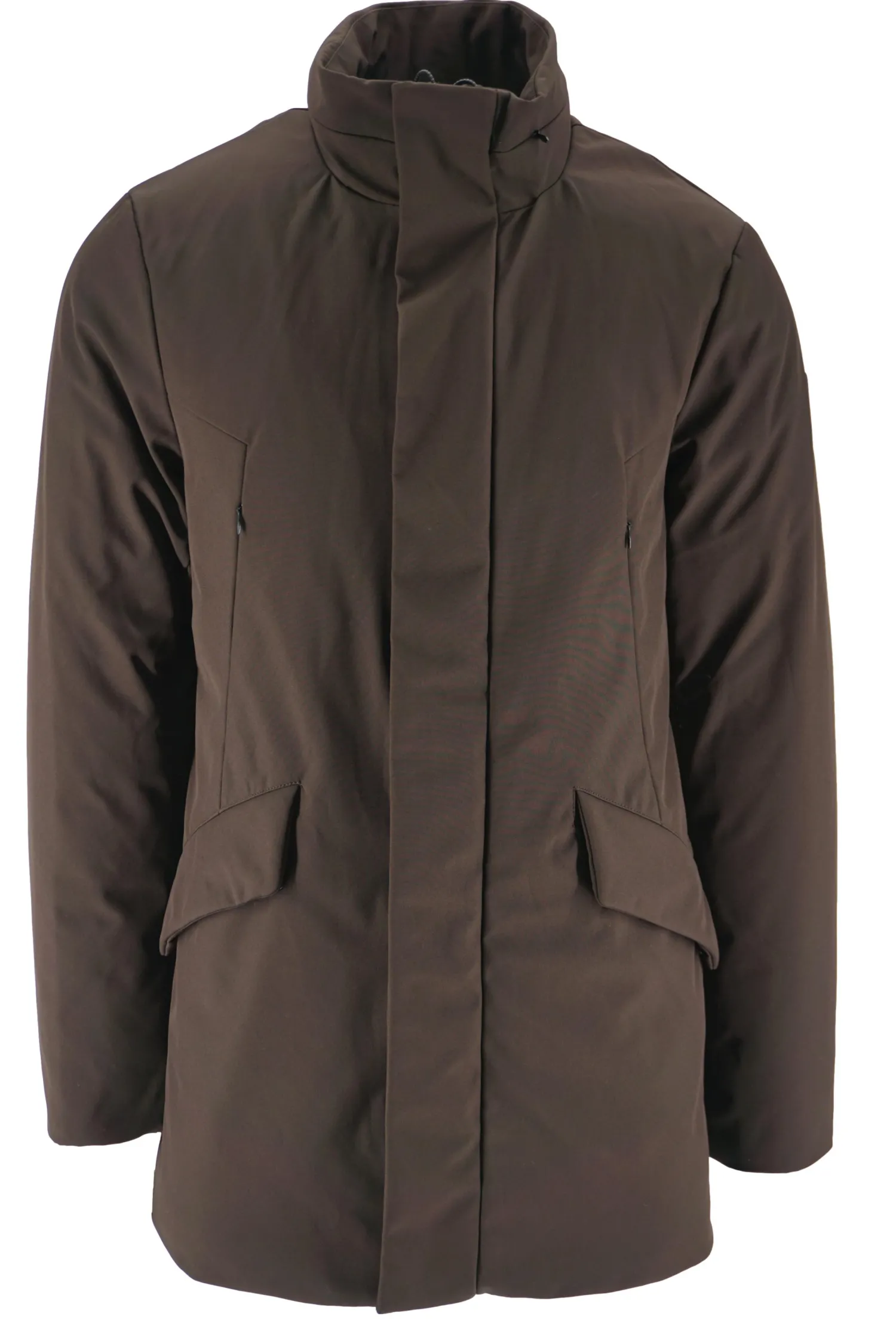 Outlet Giaccone Lungo in Softshell / Uomo Giubbotti