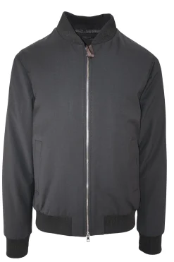 Online Giubbino Bomber in Misto Lana / Uomo Giubbotti