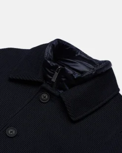 Online Giubbino Coat con Pettorina / Uomo Giubbotti
