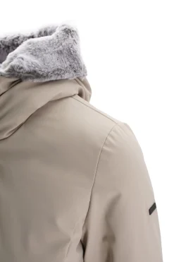 Discount Giubbino con Inserti in Eco Pelliccia / Donna Giubbini
