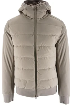 New Giubbino Corto con Cappuccio / Beige Uomo Giubbotti