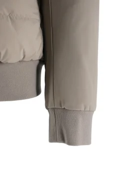 New Giubbino Corto con Cappuccio / Beige Uomo Giubbotti