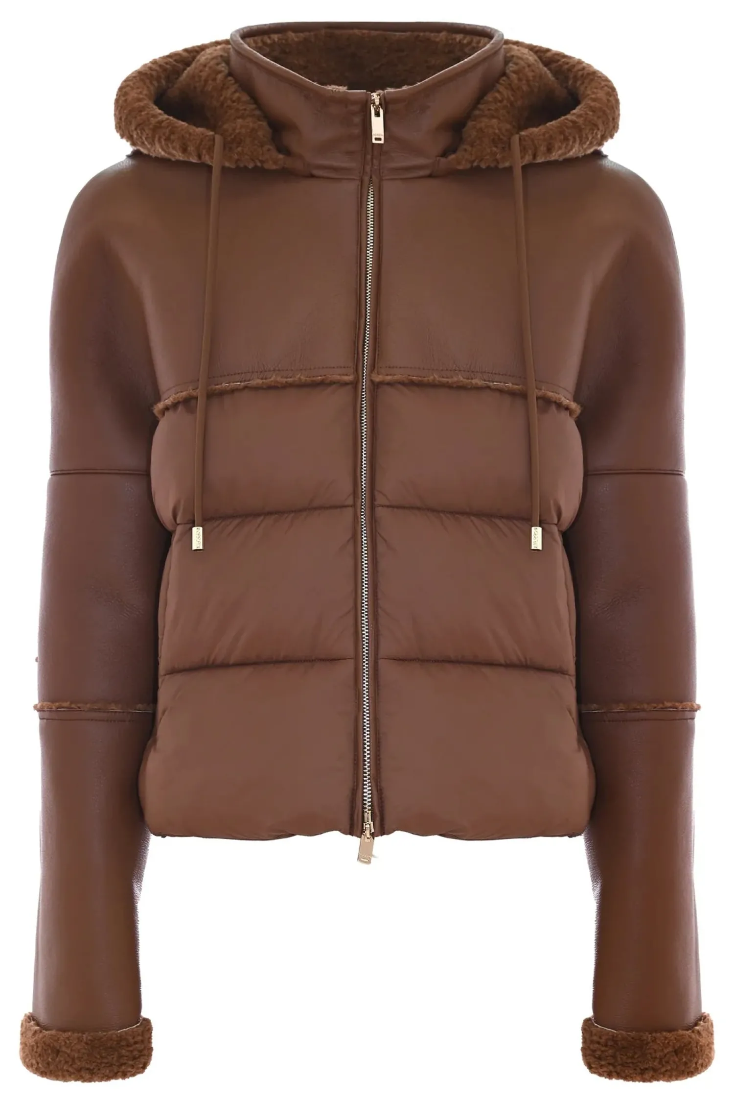 Clearance Giubbino Corto con Dettagli Teddy / Donna Giubbini