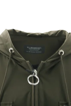 New Giubbino Crop Fit in Tessuto Tecnico / Donna Giubbini