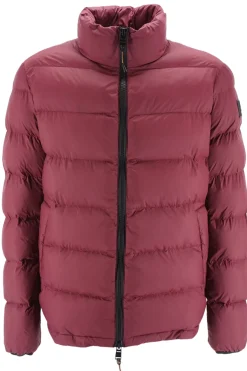 Discount Giubbino in Nylon / Bordeaux Uomo Giubbotti