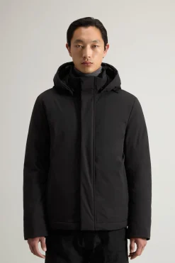 Outlet Giubbino in Nylon Elasticizzato / Uomo Giubbotti