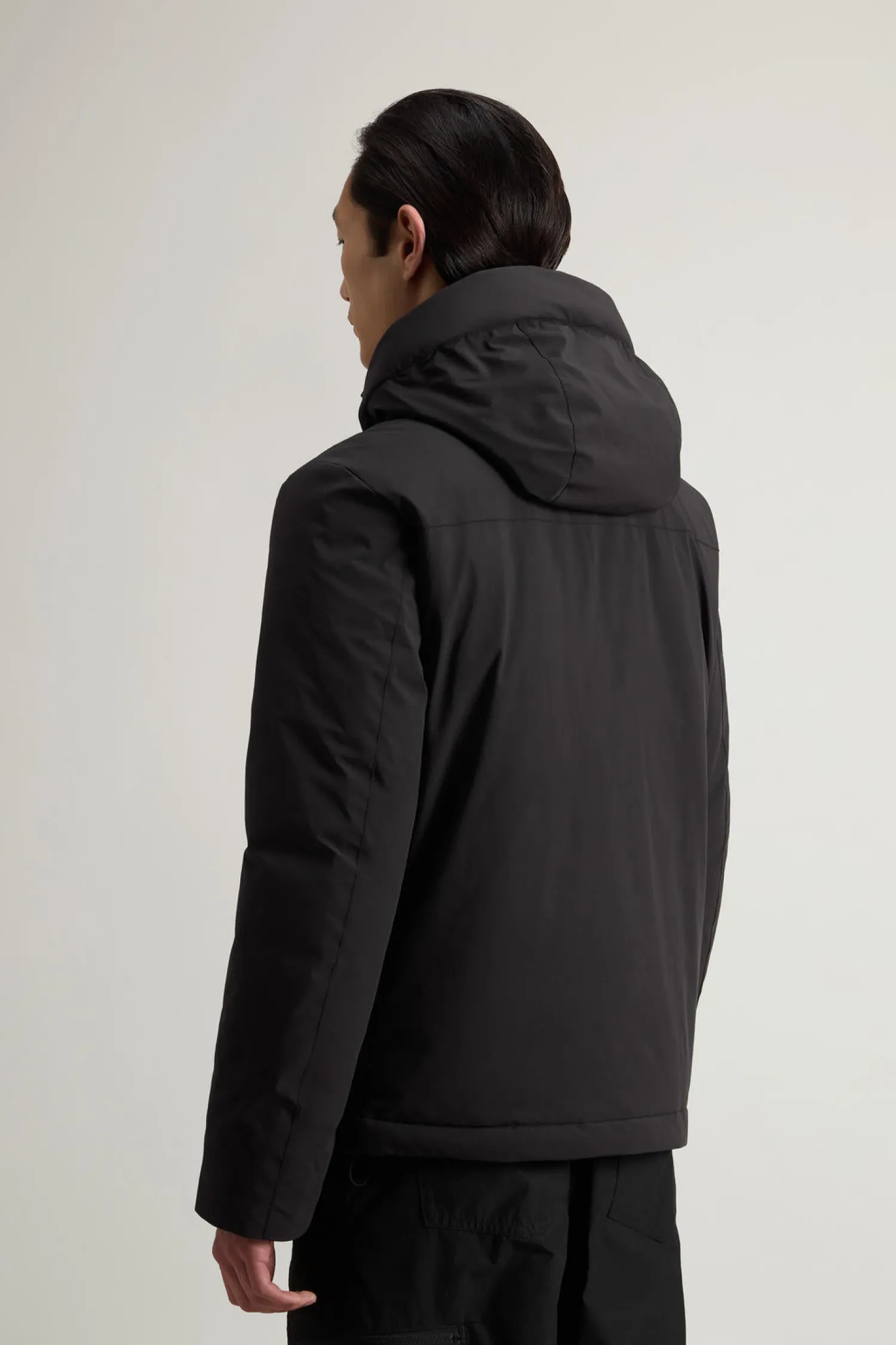 Outlet Giubbino in Nylon Elasticizzato / Uomo Giubbotti