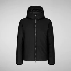 Clearance Giubbino in Soft Shell con Cappuccio / Uomo Giubbotti