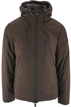 Sale Giubbino in Softshell con Cappuccio / Uomo Giubbotti
