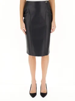Clearance Gonna a Tubino in Ecopelle / Donna Gonne