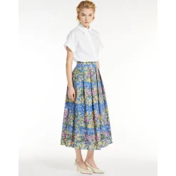 Clearance Gonna a Vita Alta con Fantasia / ette Donna Gonne