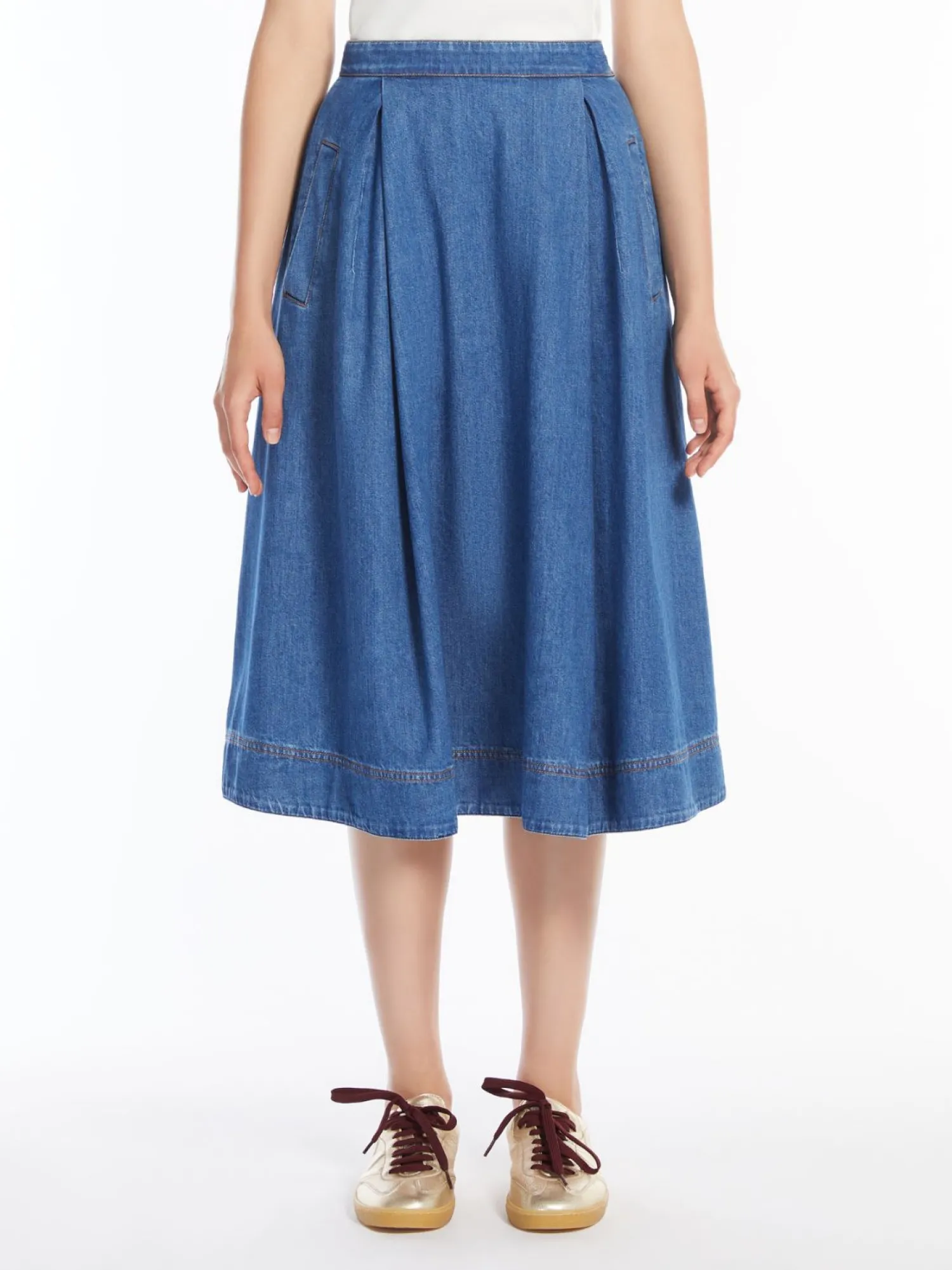 Sale Gonna in Denim di Cotone / Donna Gonne|Denim