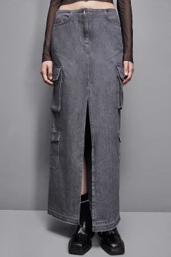 Outlet Gonna Lunga in Jeans / Donna Gonne