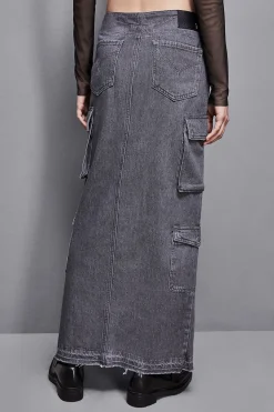 Outlet Gonna Lunga in Jeans / Donna Gonne