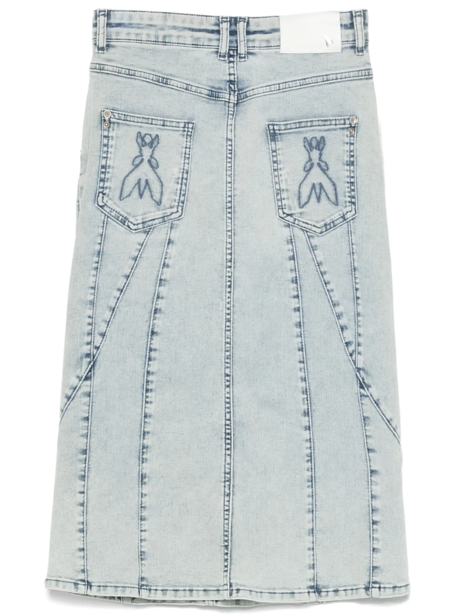 Sale Gonna Midi in Denim / Donna Gonne|Denim