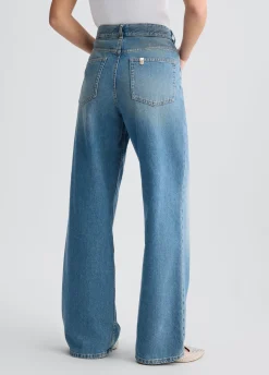 Sale Baggy a Vita Alta / Donna Denim