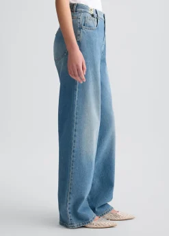 Sale Baggy a Vita Alta / Donna Denim