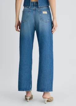 Discount Baggy a Vita Bassa / Donna Denim