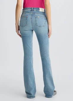 Hot Bootcut a Vita Alta / Donna Denim