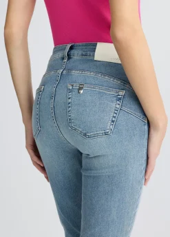 Hot Bootcut a Vita Alta / Donna Denim