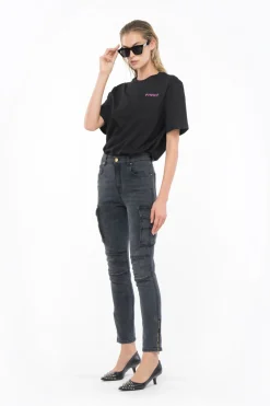 New Jeans Cargo Skinny / Donna Pantaloni