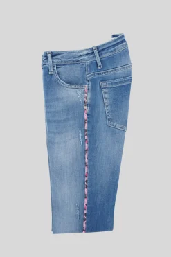 Hot Chiaro con Applicazione / Donna Denim