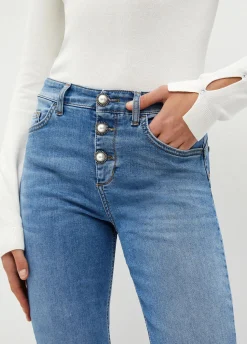 Discount Cropped / Donna Denim